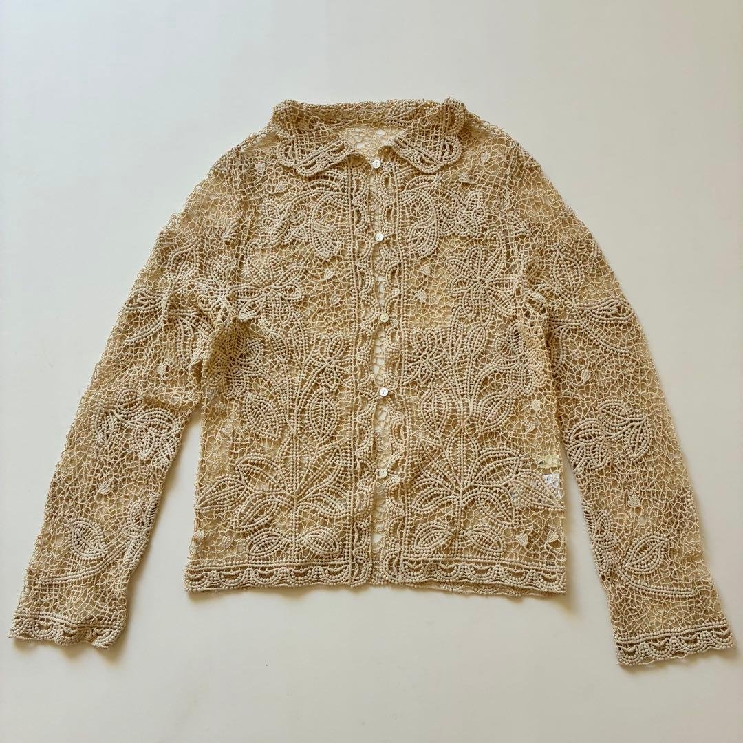 【新品同様✨】eaphi EMBROIDERY LACE BLOUSE