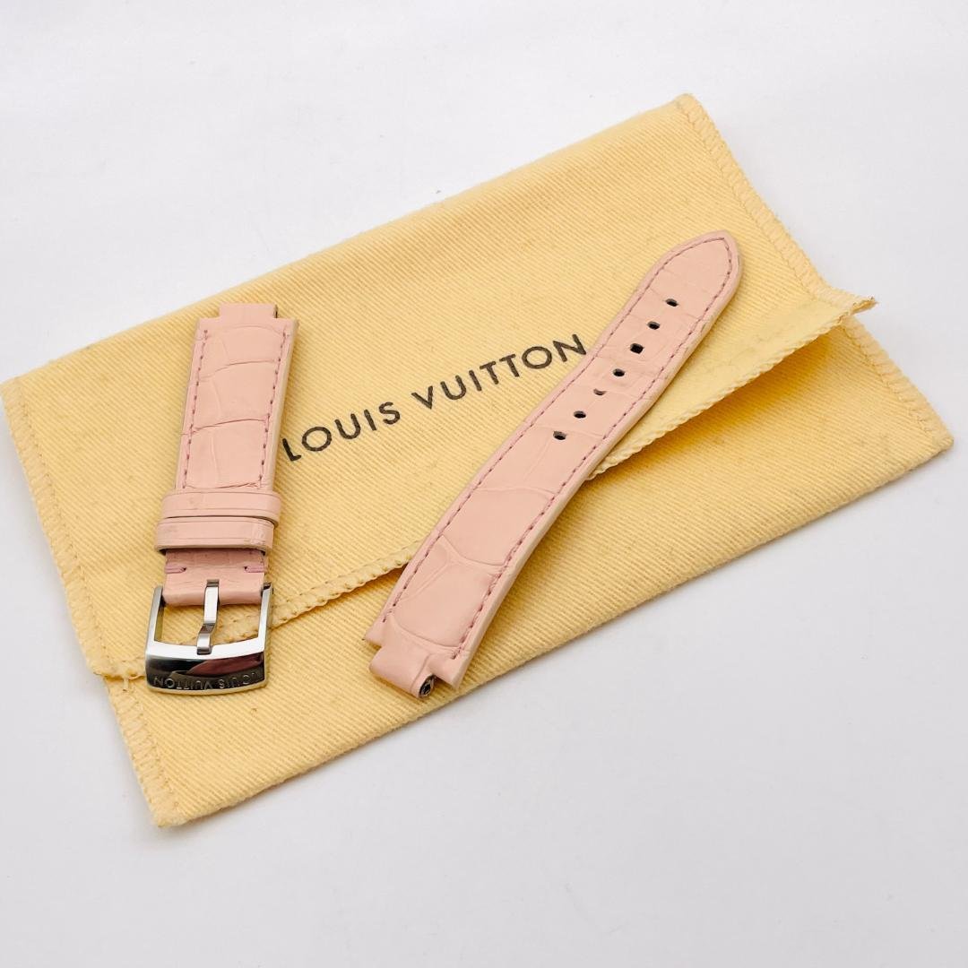 ヴィトン LOUIS VUITTON 腕時計用ベルト タンブール アリゲーター