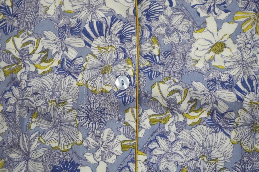 【新品】リバティ LIBERTY fabric　秋冬物厚手スムースパジャマ（M)