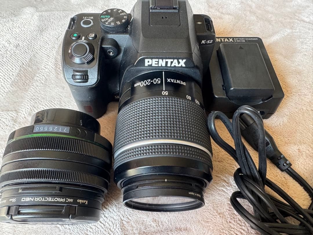 PENTAX K-s2 カメラ2点 SDカード２枚セット