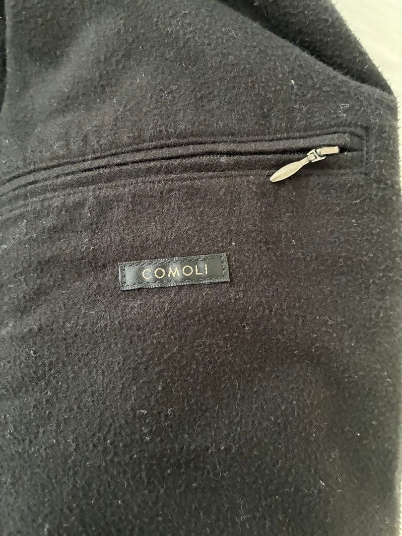COMOLI 24AW モールスキンジップショートジャケット サイズ3