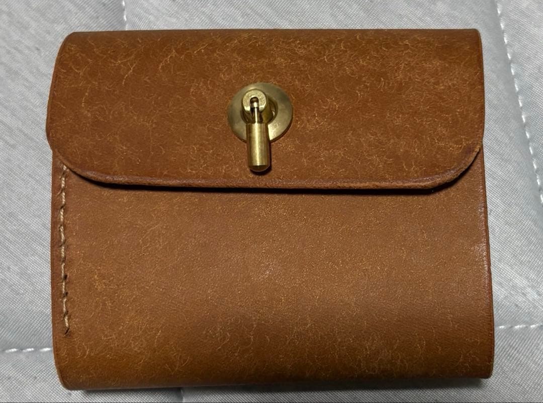 旅するネコ コンパクト革財布【ヴィアッジオ】完売品