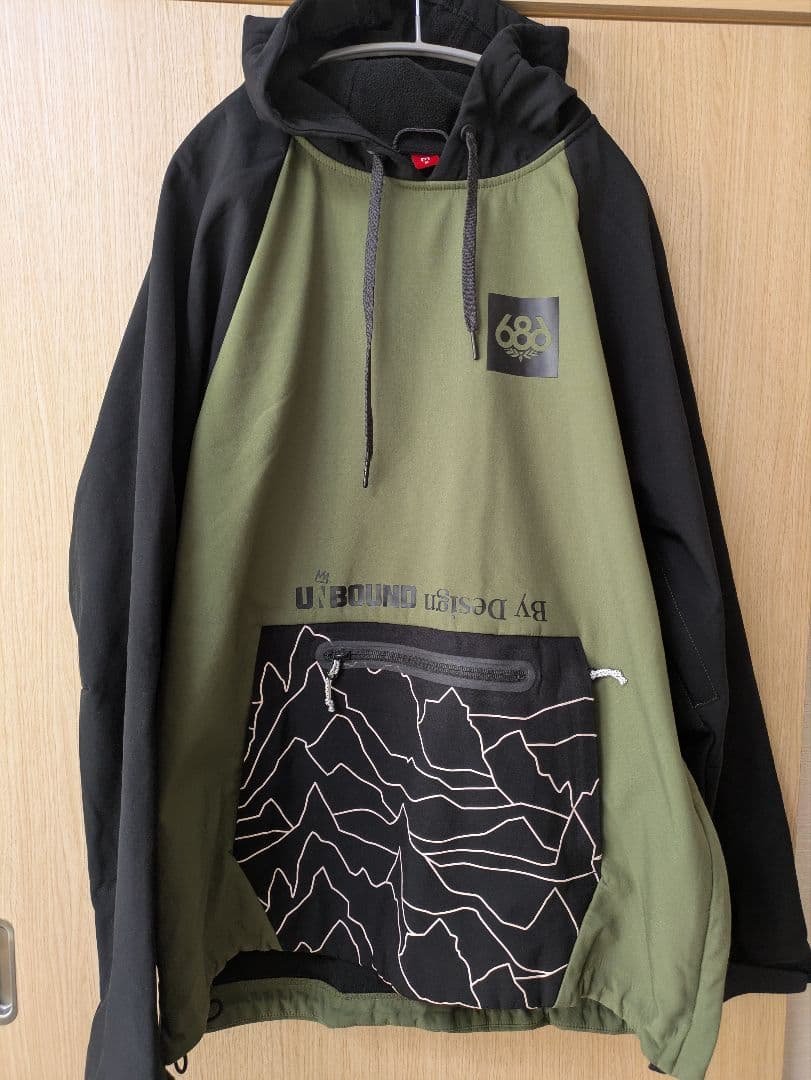 686 スノーボードウェア　パーカー　防水