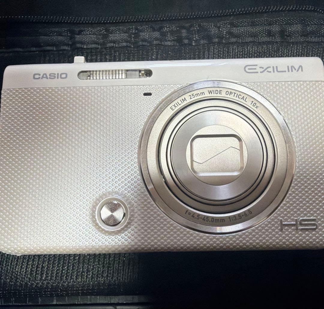 美品 CASIO EXILIM EX-ZR70WE ホワイト