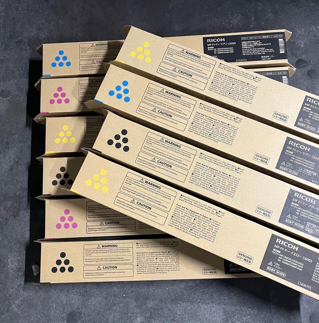 RICOH MP Pトナー C6003純正品新品未開封10本セット