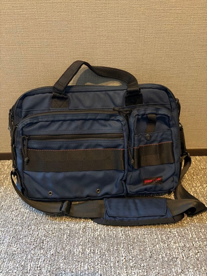 ブリーフィング　ネイビー ビジネスバッグ