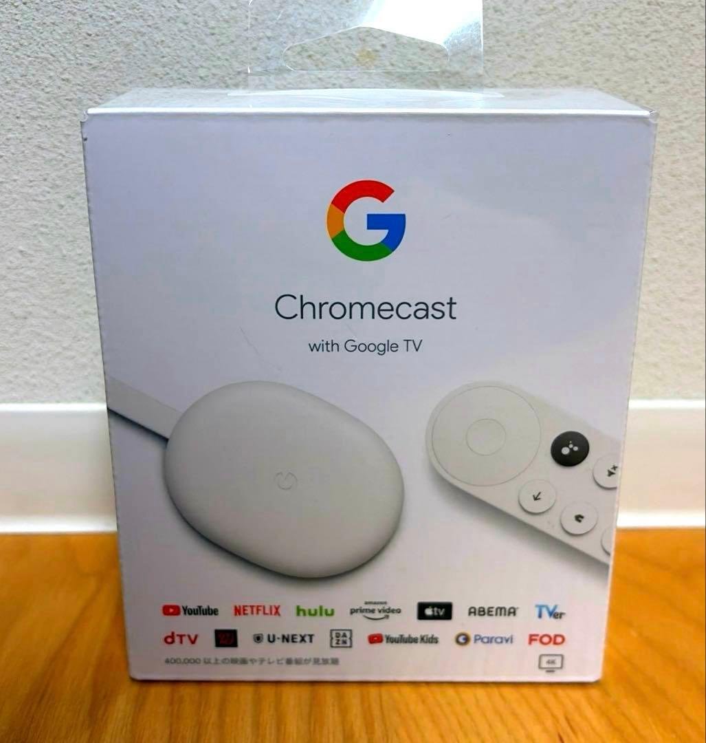 Chromecast 4K GA01919-JP 新品未開封