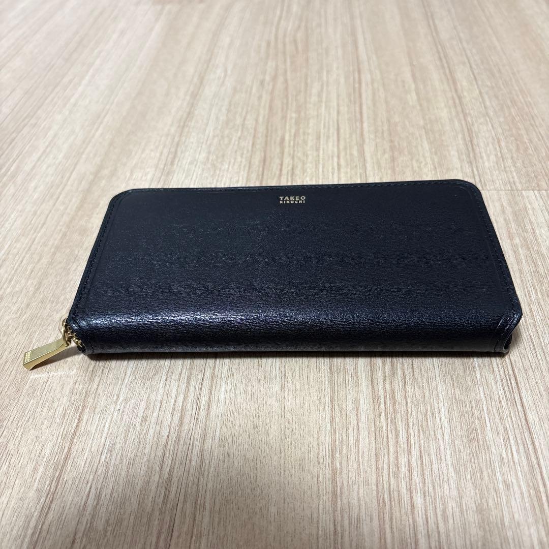 タケオキクチ長財布ほぼ新品