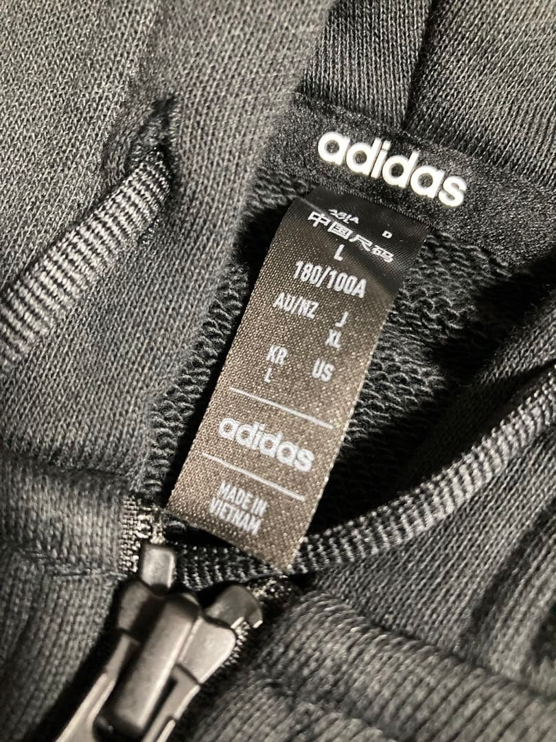 M*M様 アディダス adidas 上下 セットアップ 黒 新品 ＸＬ 送料無料