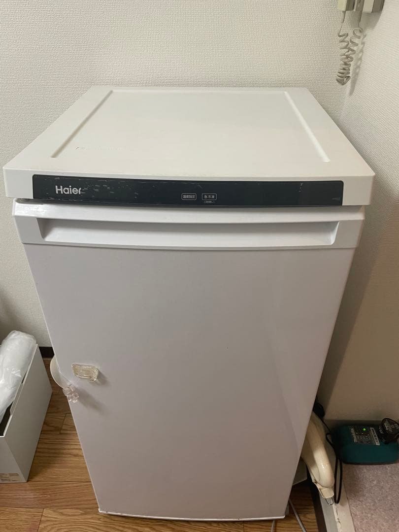 送料込 Haier 2022年製 1ドア冷凍庫 右開き JF-NU102C