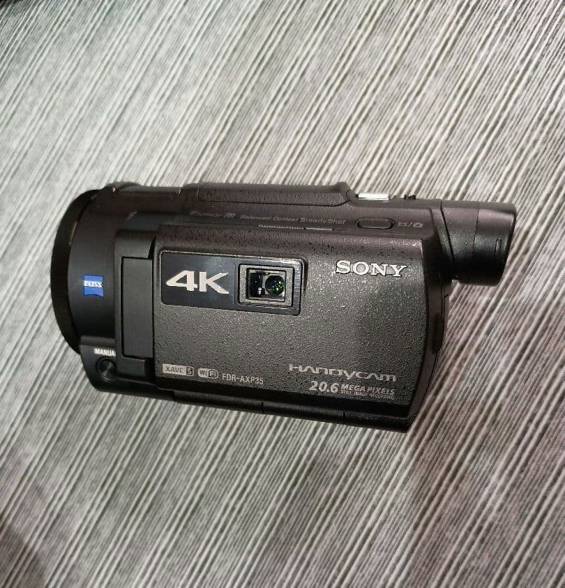 ジャンク品　ソニー　FDR-AXP35　4K ハンディカム　ビデオカメラ