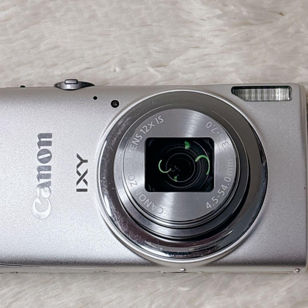 【極美品】Wi-Fi内蔵 CANON IXY630 キャノン デジカメ シルバー