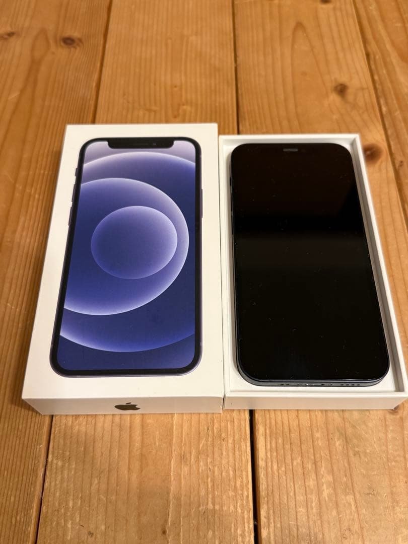 iPhone12mini BLACK 128GB 本体（箱付）