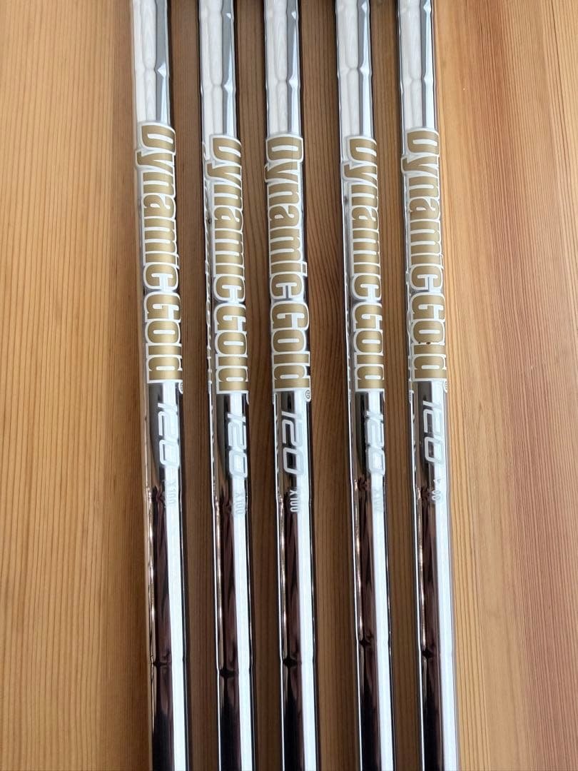 DYNAMIC GOLD 120 X100シャフト 5本セット