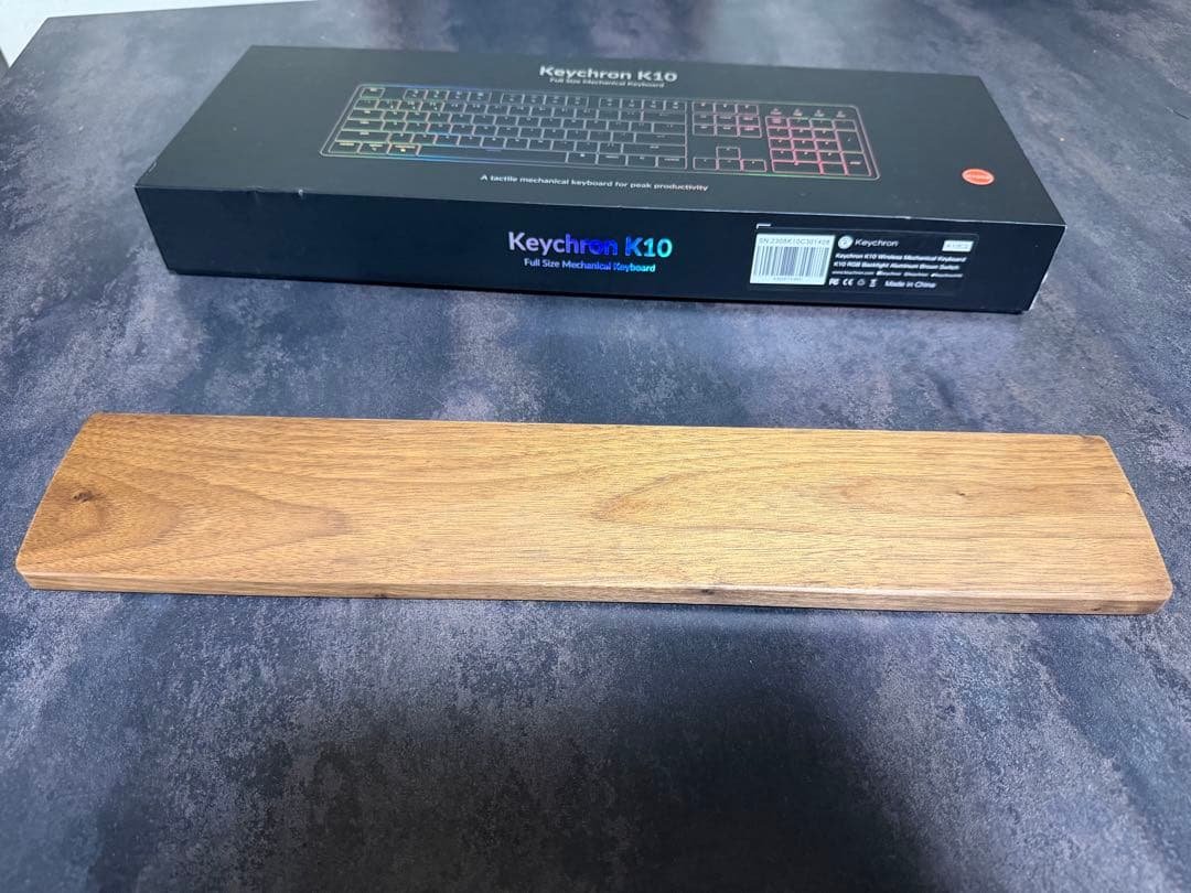 Keychron K10 フルサイズキーボード　茶軸