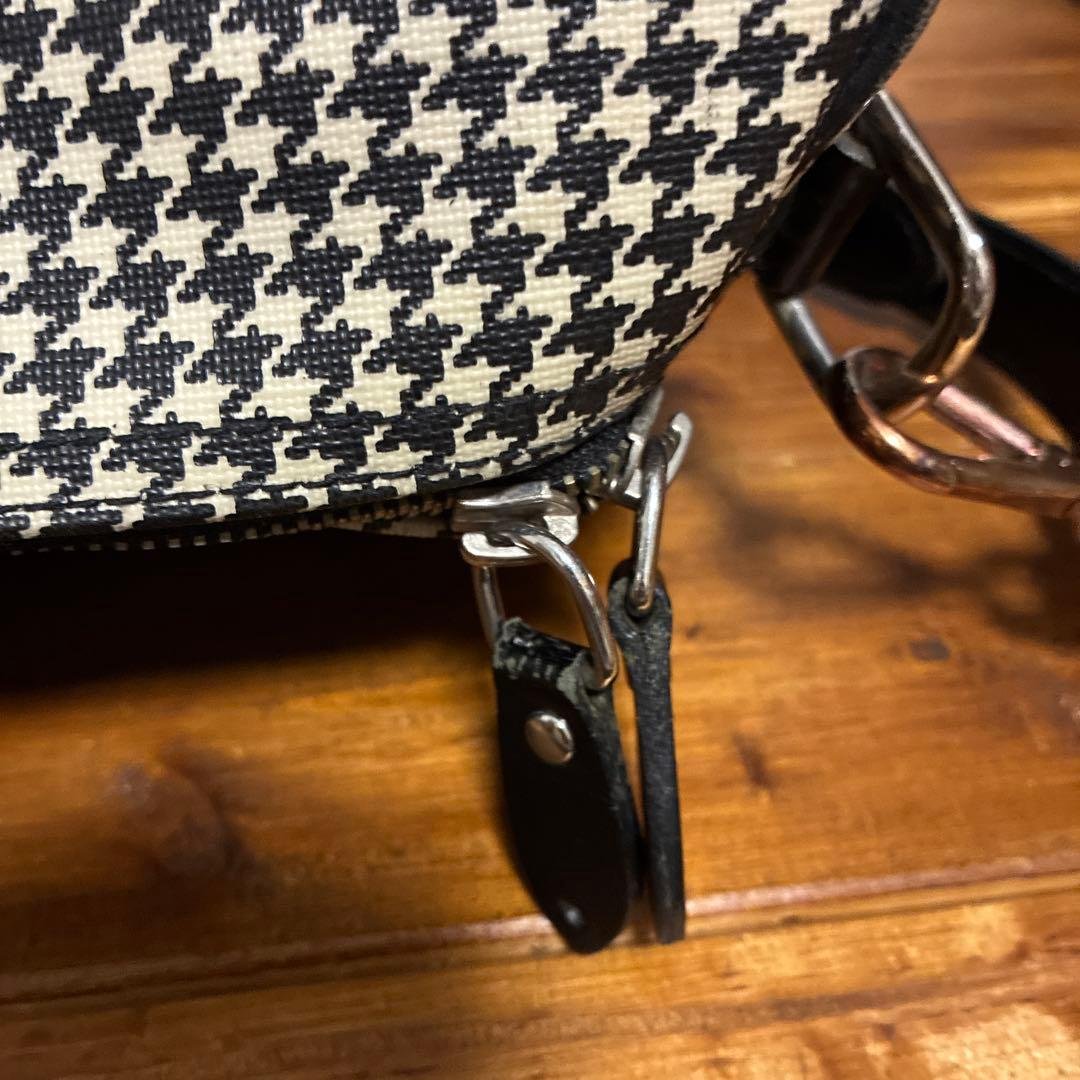 RALPH LAUREN ラルフローレン　千鳥柄　2WAY ボストンバッグ