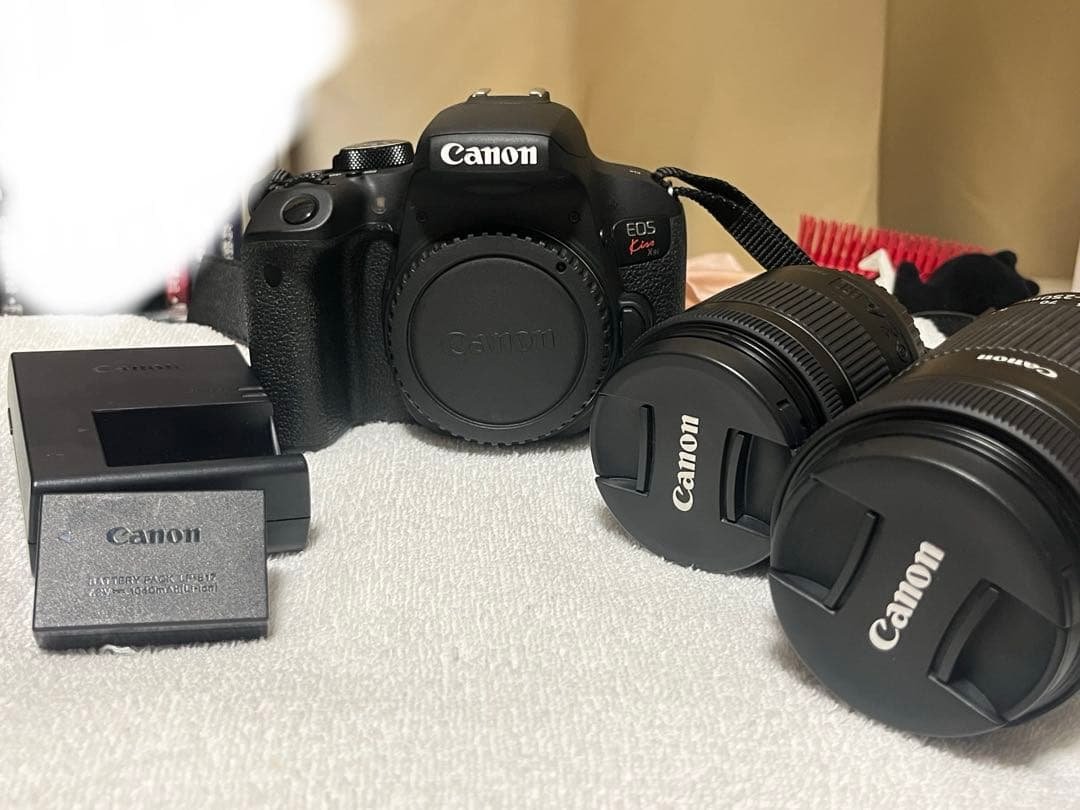 Canon EOS Kiss X9i ブラック ダブルレンズ