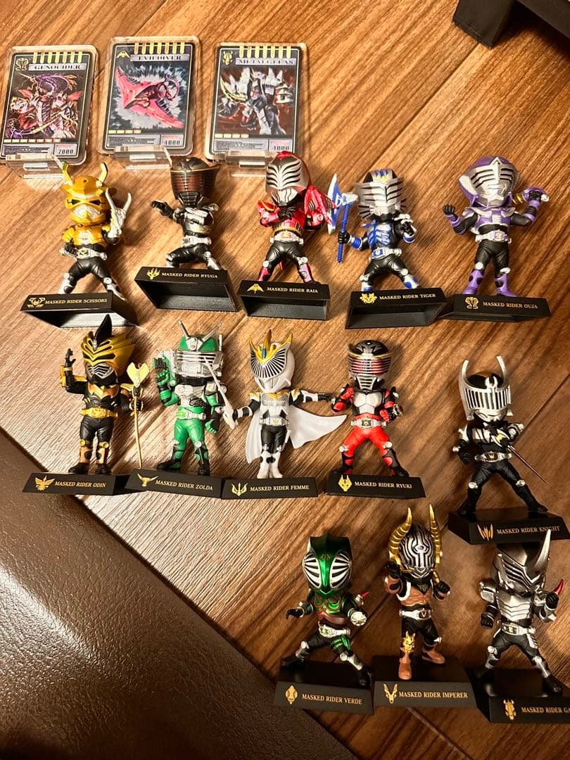 仮面ライダー龍騎　一番くじ　フィギュアセット