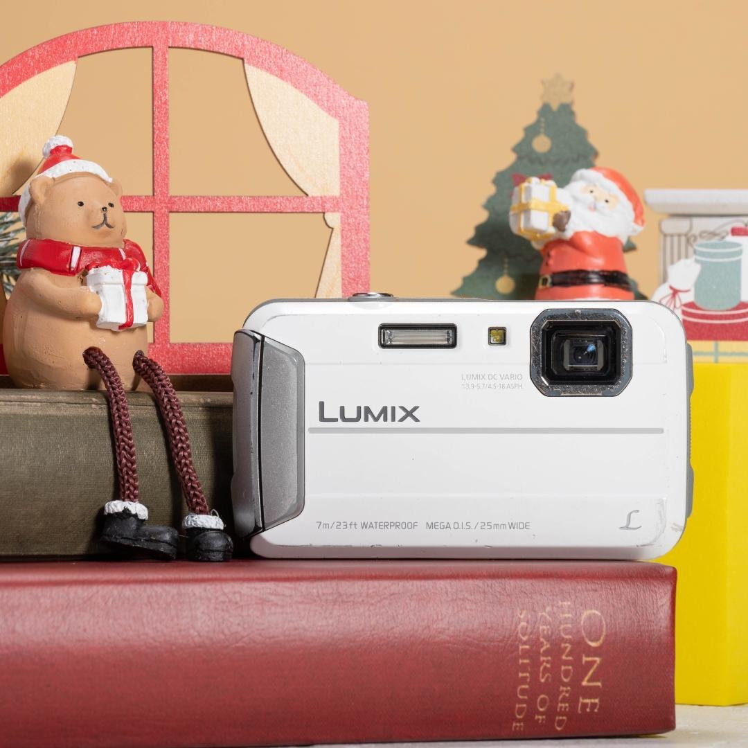 【防水カメラ】LUMIX DMC-FT25 ホワイト 動作確認済 スマホ転送