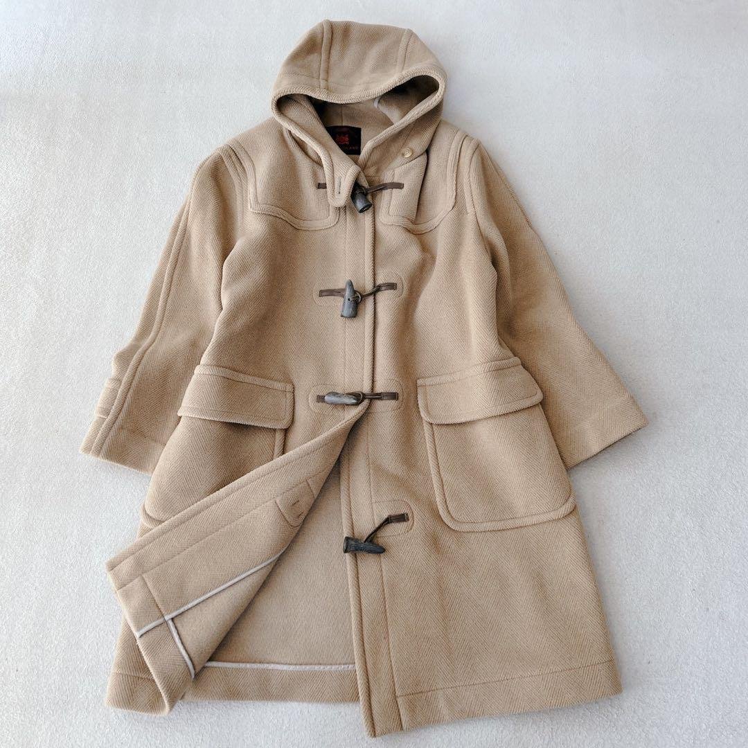 OLD ENGLAND ダッフルコート ムーアブルック ヘリンボーン　英国製