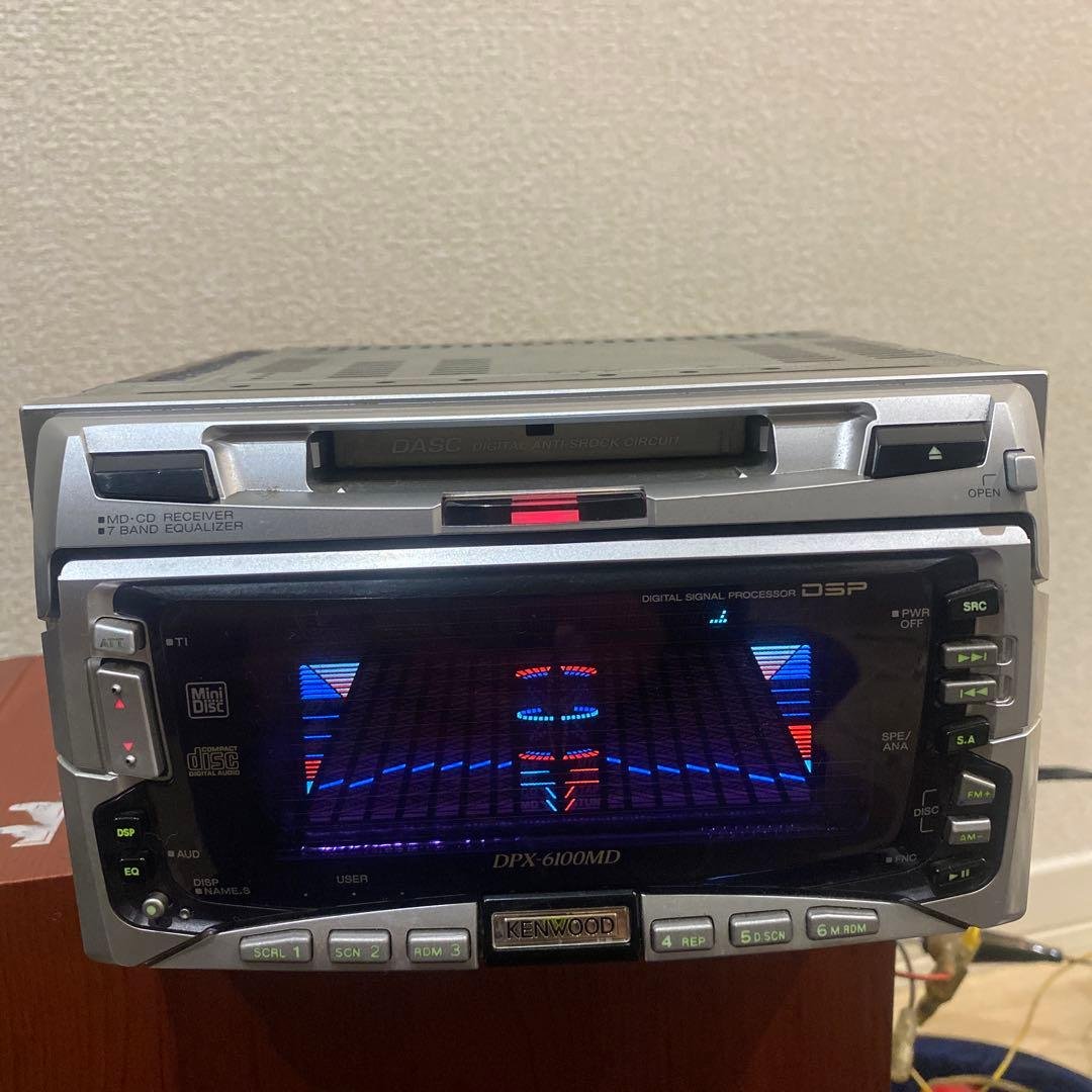 KENWOOD DPX-6100MD CD・MDデッキ