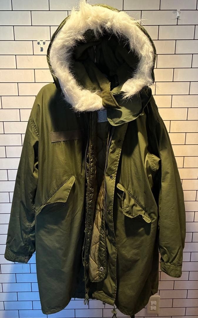 1980'sUS ARMYM-65 fishtail parkaフルセットL