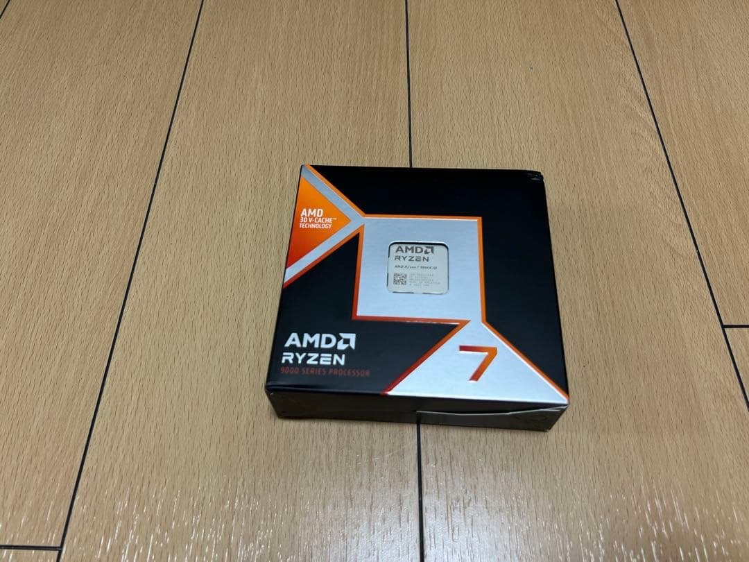 【新品未開封】AMD Ryzen 7 9800x3D CPU