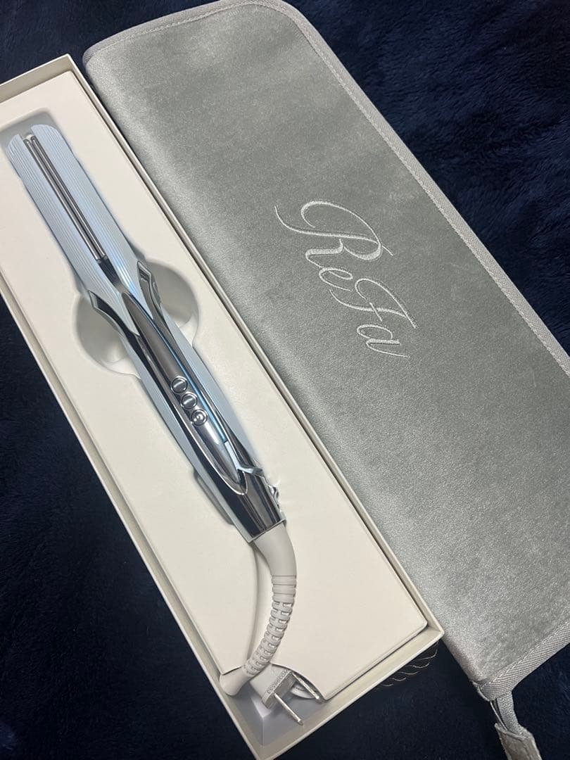 リファストレートアイロン プロ ホワイト＋カバー付き