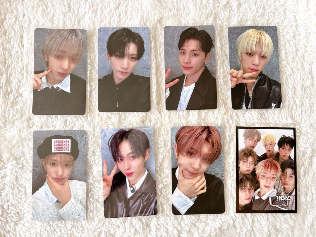 NEXZ タワレコカフェ 前期 特典 トレカ コンプ トモヤ ユウ ハル ソゴン