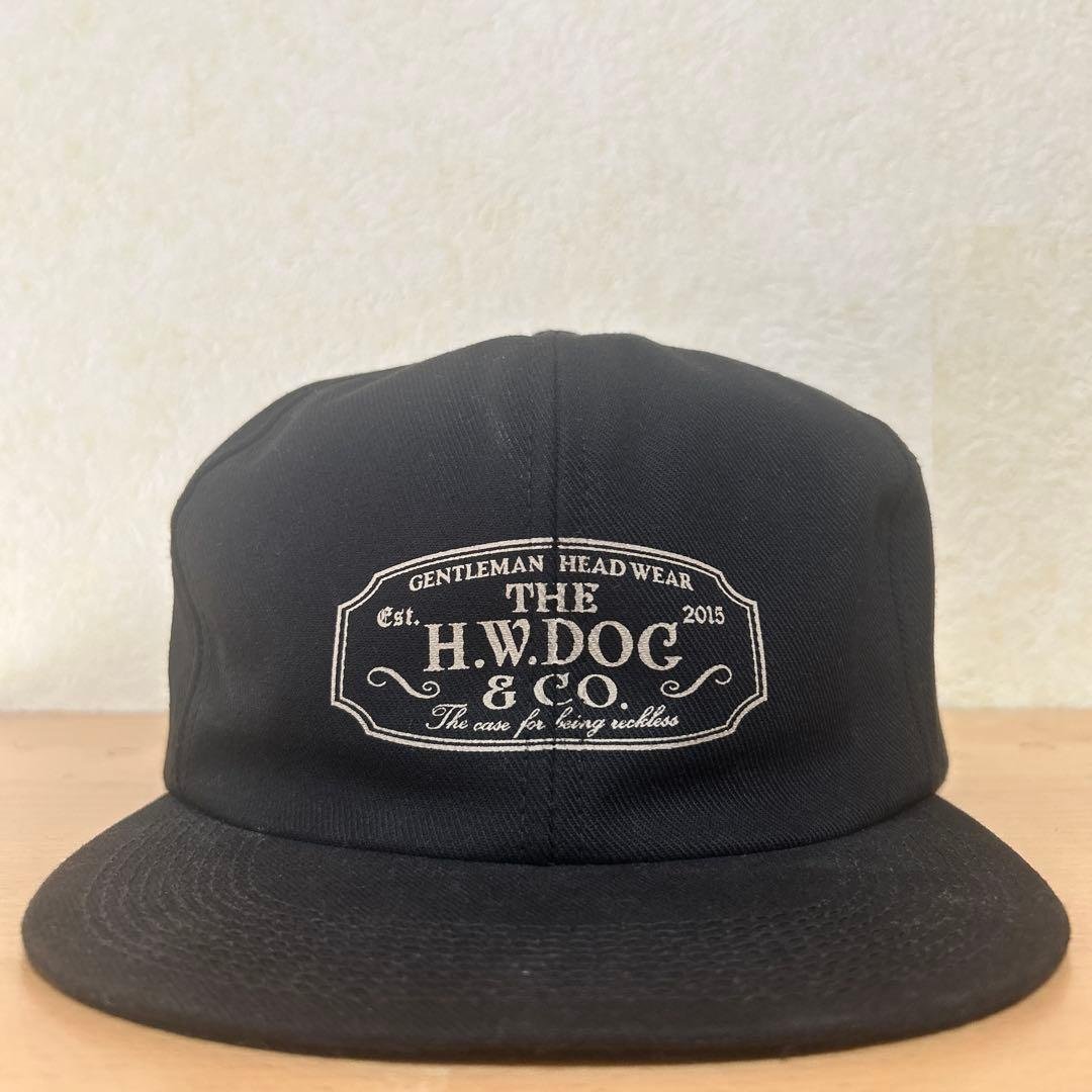 THE H.W.DOG & CO. トラッカーキャップ 38 ブラック