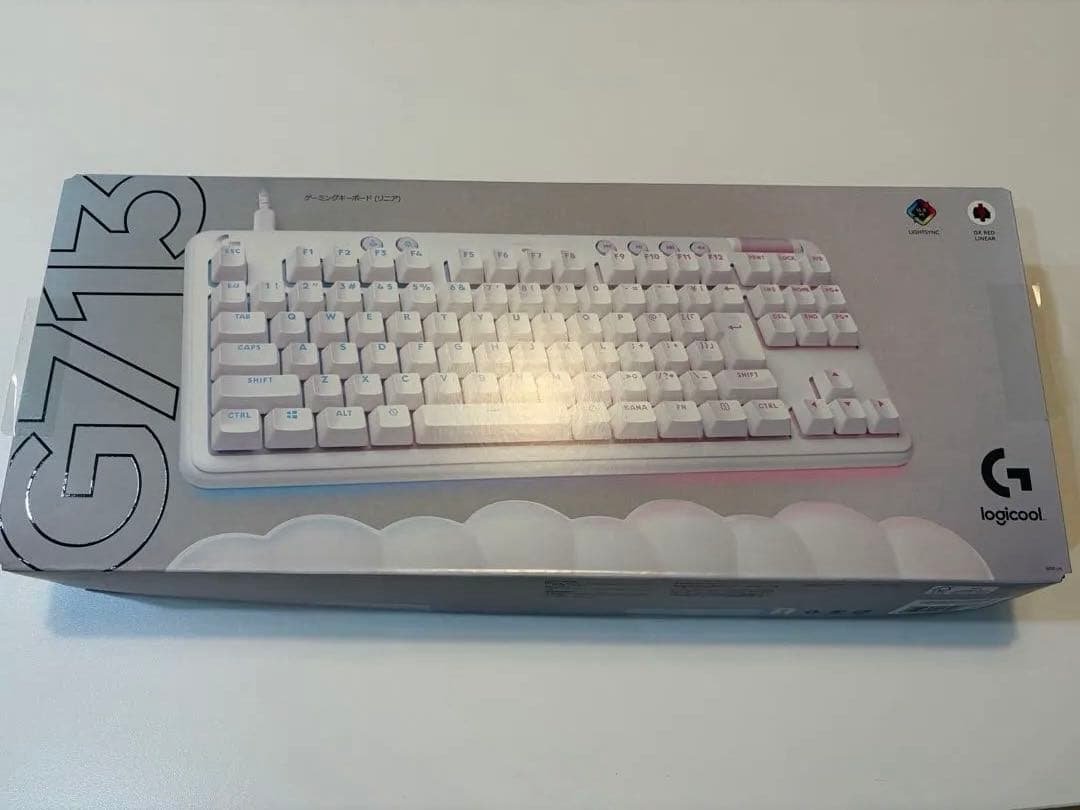 ロジクール　オーロラコレクション　有線ゲーミングキーボード