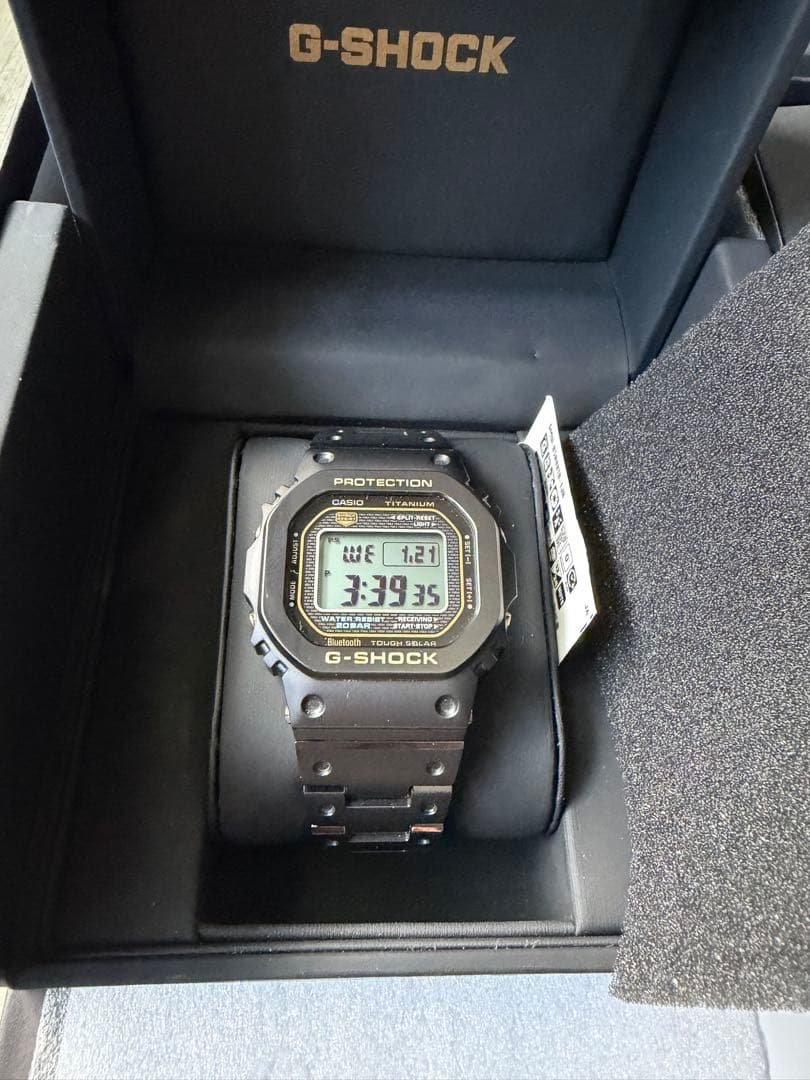 G*K様 [UK10830]G-SHOCKフルメタルチタン GMW-B5000T