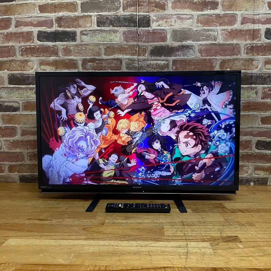 シャープ 32V型 液晶テレビ LC-32W5 ハイビジョン ネット動画アプリ○