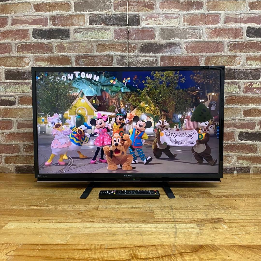 シャープ 32V型 液晶テレビ LC-32W5 ハイビジョン ネット動画アプリ○