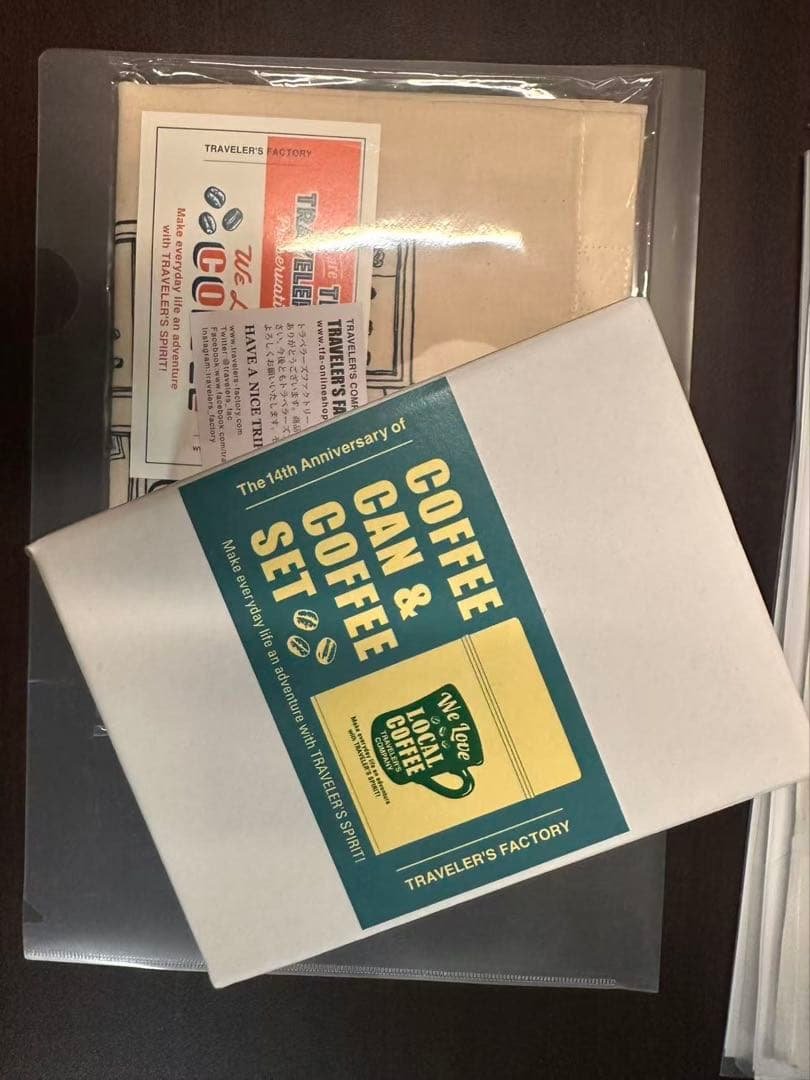 【新品】14周年缶 トラベラーズファクトリー TF ノベルティバッグ付き