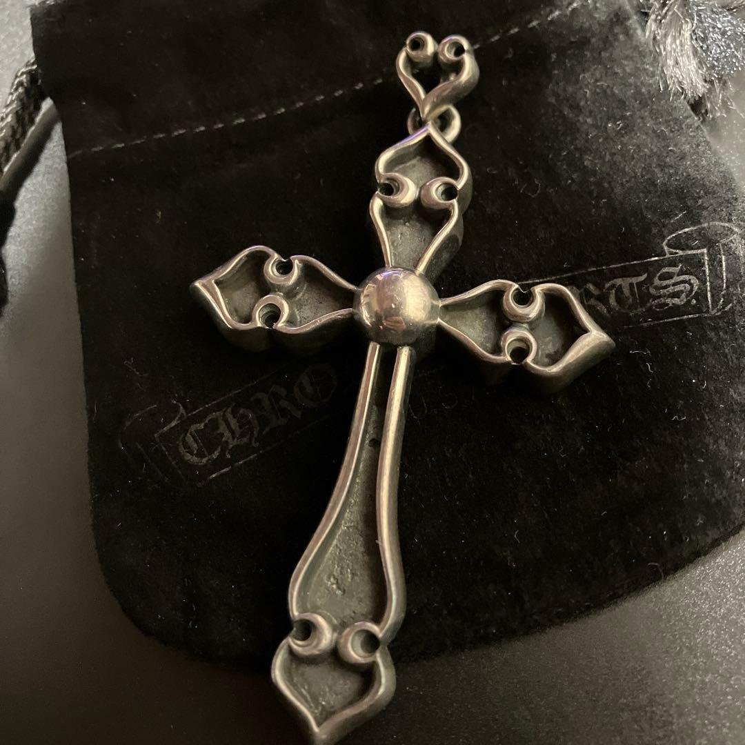 ク*ム様 クロムハーツ　スペード　ラージクロス　ペンダントトップ　チャーム　ネッ