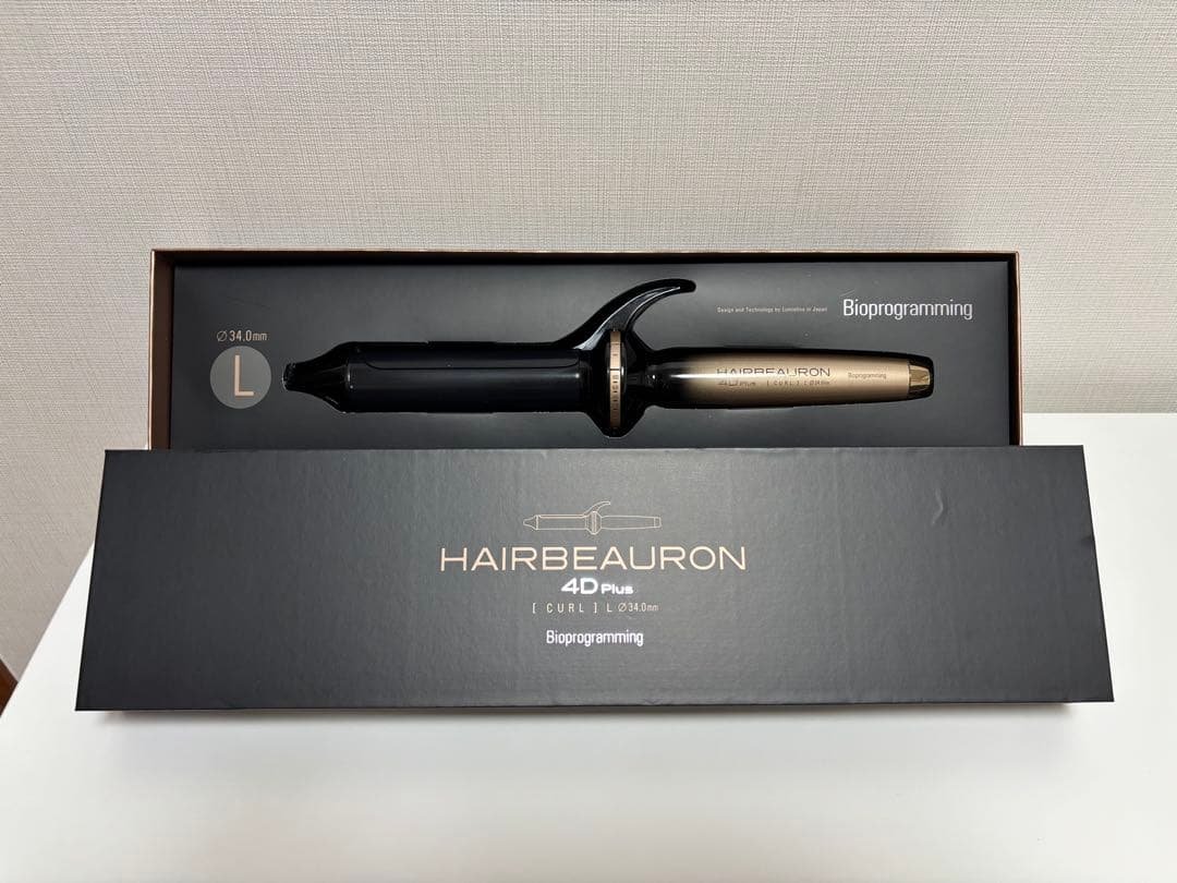ヘアビューロン4D Plus Lサイズ(34.0mm）カールヘアアイロン☆