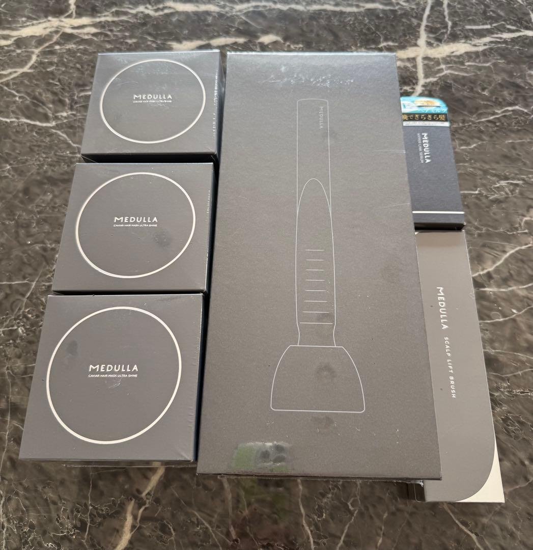 MEDULLA SONIC SHINE PRO 6点セット+キャビアマスク1つ