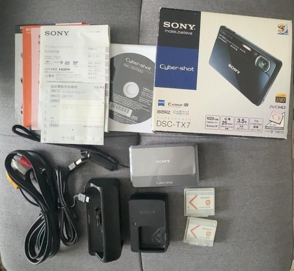 m様専売【付属品あり】SONY Cybershot DSC-TX7