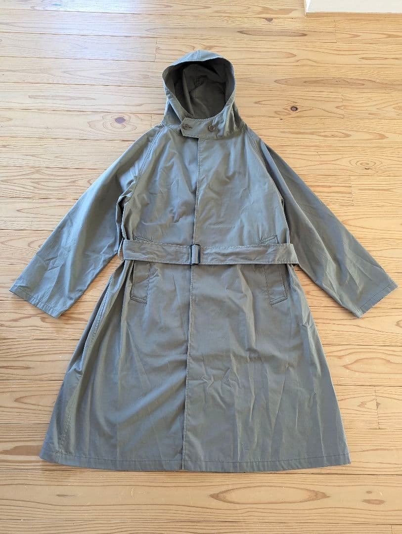 美品！キャプテンサンシャイン 薄手モッズコート メンズM程度