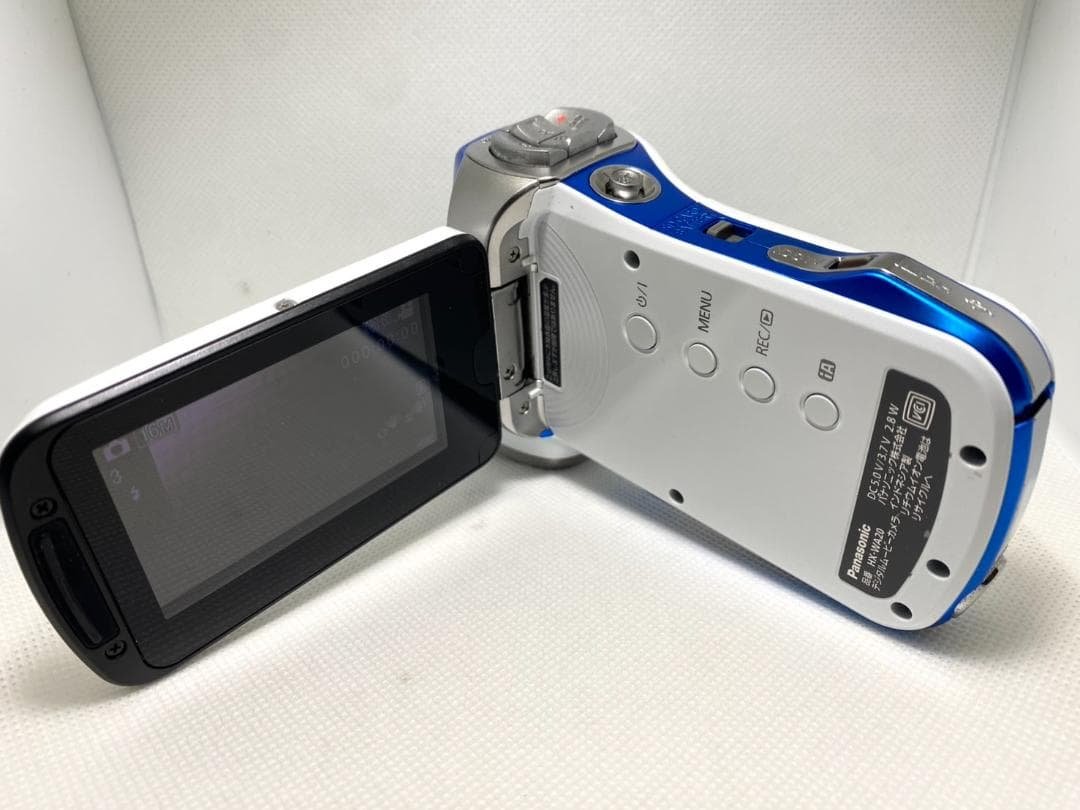 Panasonicデジタルムービー HX-WA20-W防水仕様 ホワイト中古