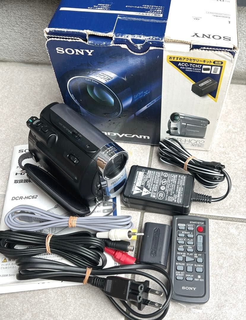 Mini DV　ソニー　デジタルビデオカメラ　SONY DCR-HC62