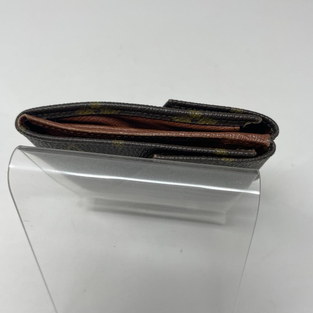 ルイ・ヴィトン モノグラム ポルトモネ・ビエ・カルトクレディ 三つ折り財布