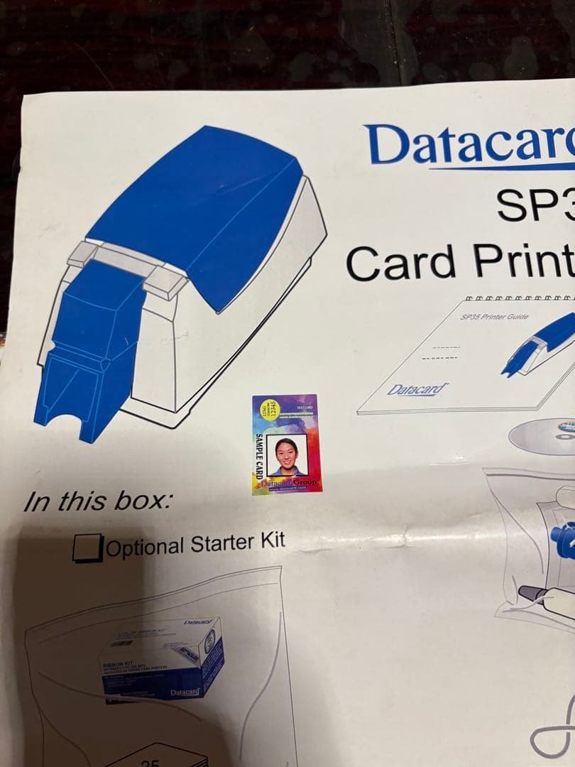 Datacard SP35 熱転写カラー 片面 IDカー カラーリボン　未使用