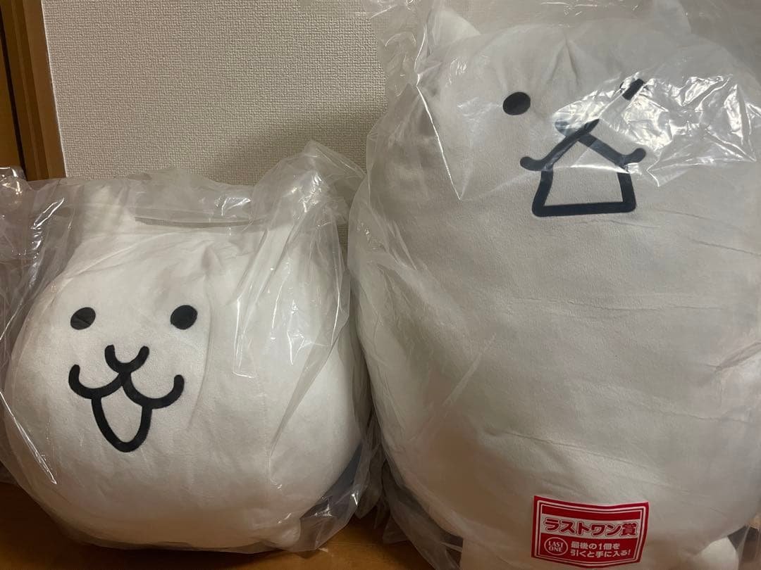 一番くじ にゃんこ大戦争 ラストワン賞 タンクネコ B賞 ネコ ぬいぐるみ