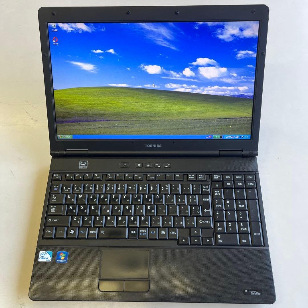 ☆格安美品☆Windows XP☆15.6インチ大画面ノートPC☆10キー付き☆