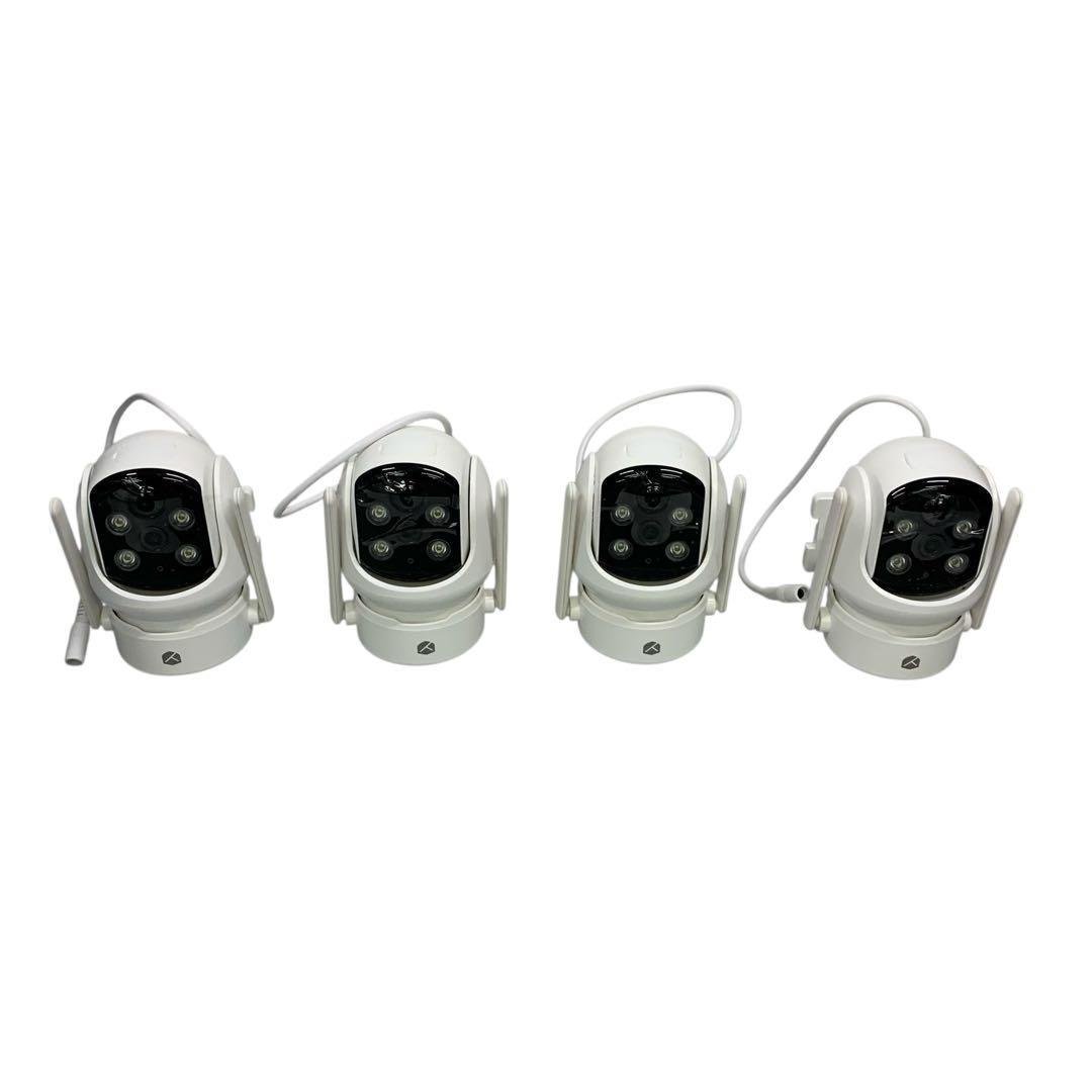 【開封・未使用】YESKAMOO 防犯カメラ ワイヤレス 屋外 4台セット #3