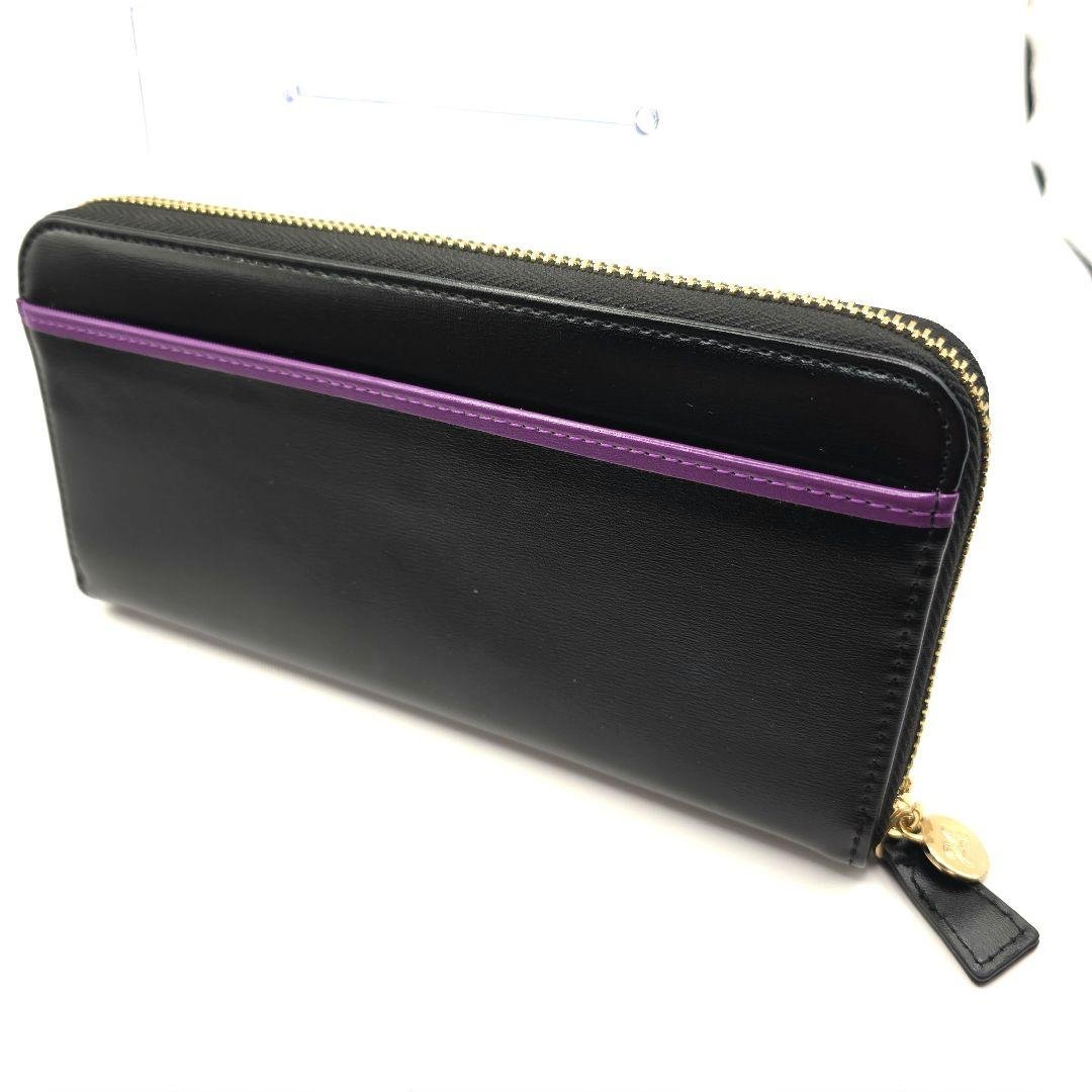 【未使用】琉球風水志シウマ監修の本革長財布黒ギャルソンウォレット