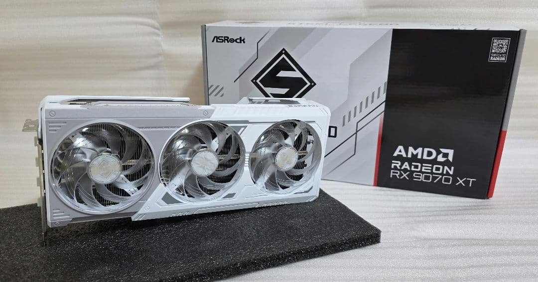 グラフィックボード・グラボ・ビデオカード ASRock RX 9070 XT 16GB