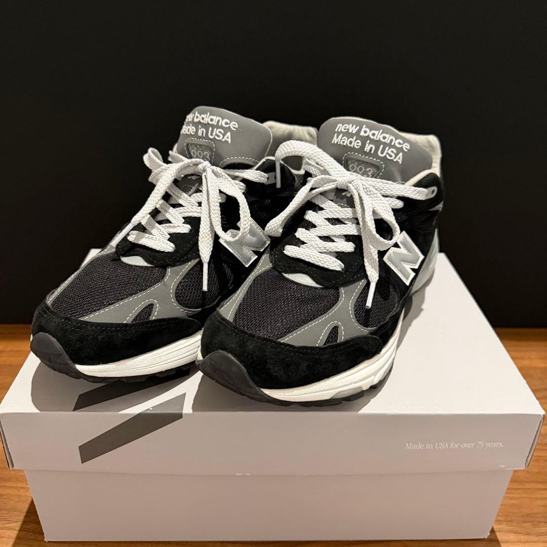 New Balance 993 MR993BK 27cm 美品 ブラック
